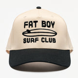 The Nose Rider Embroidered Hat - Black & Natural