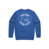 FBSC Premium Crewneck Sweatshirt - Royal Fat Boy Surf Club