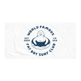 World Famous Fat Boy Surf Club Towel Fat Boy Surf Club