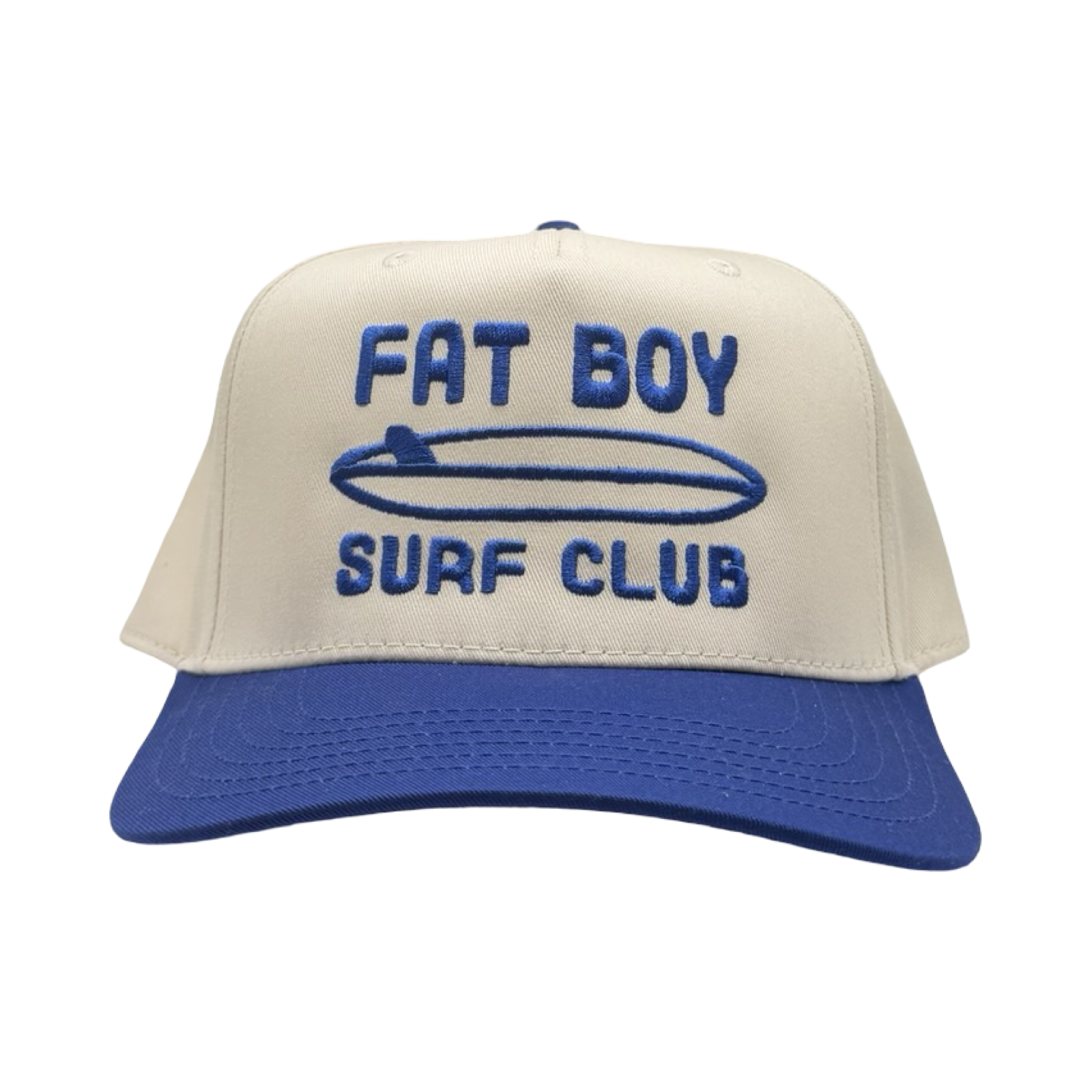 The Nose Rider Embroidered Hat - Royal & Natural