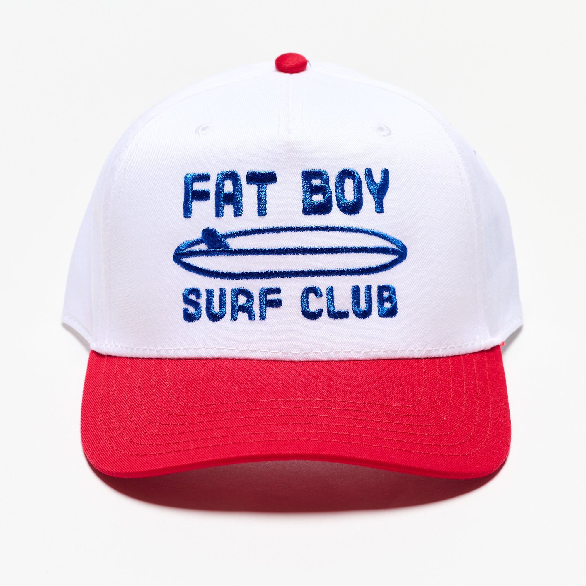 The Nose Rider Embroidered Hat - Red White & Blue