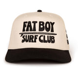 Apres Surf Embroidered Hat - Black & Natural