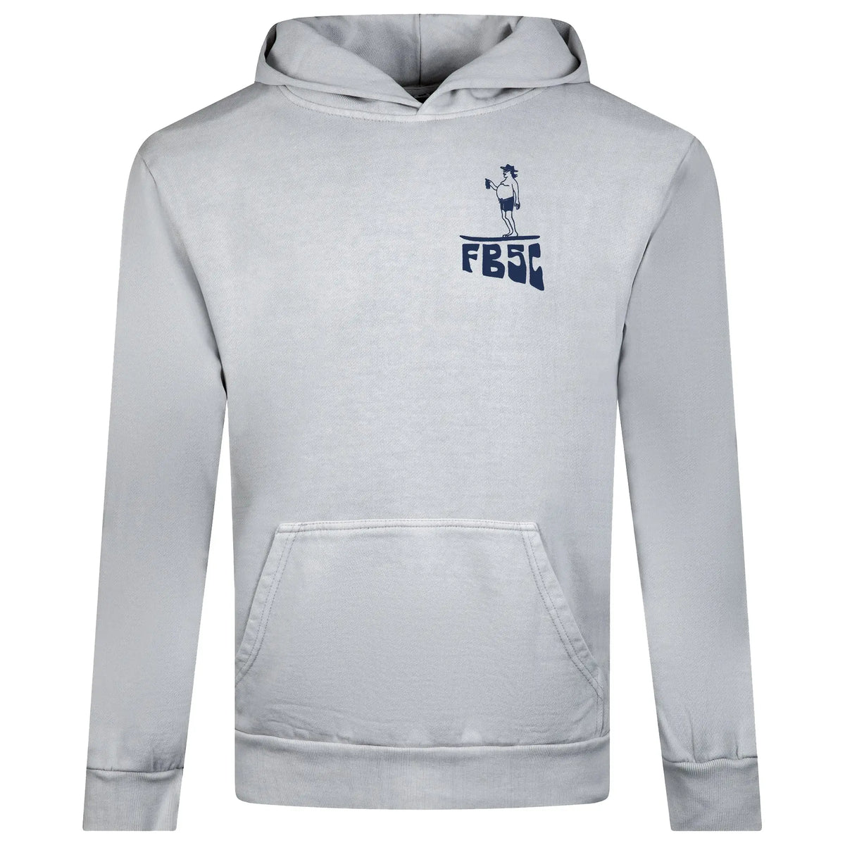 Big Wave Jerry Hoodie - Lunar Rock - Fat Boy Surf Club
