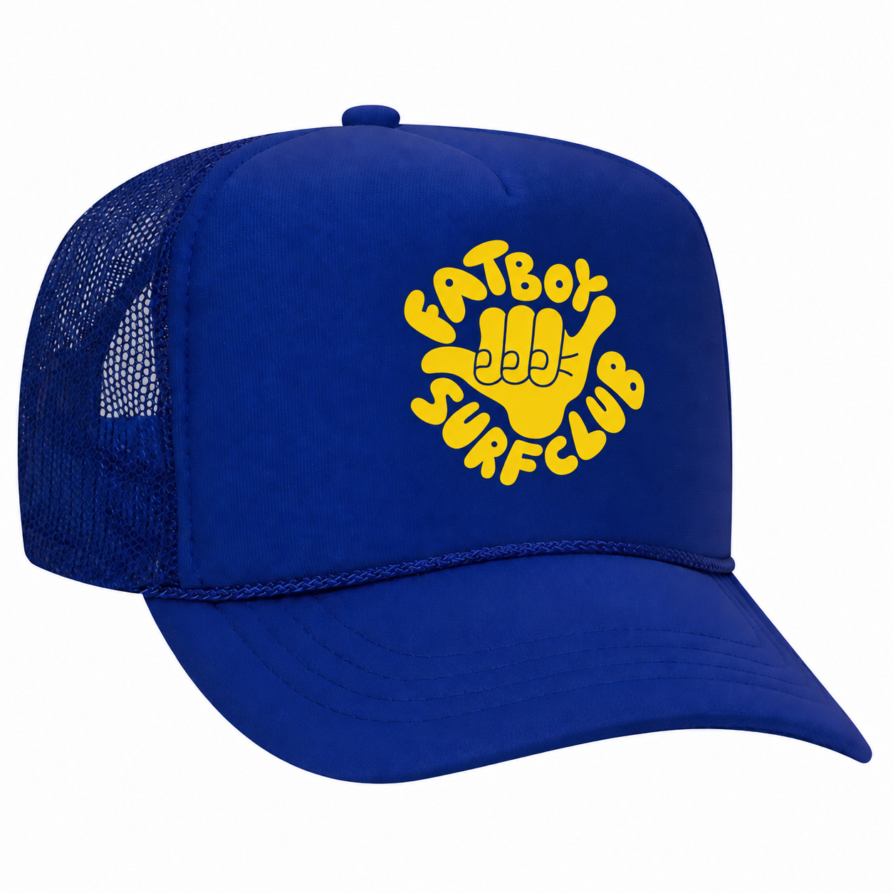 High Times Foam Trucker Hat - Royal