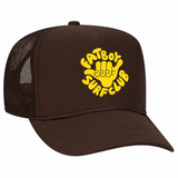 High Times Foam Trucker Hat - Brown