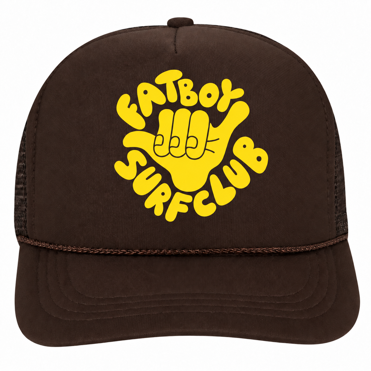 High Times Foam Trucker Hat - Brown