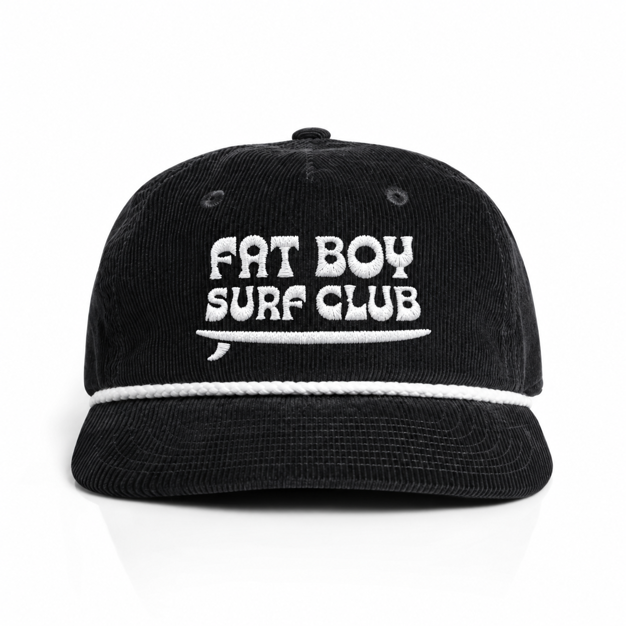 Anchor Line Cord Rope Hat - Black