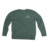 Duck Dive Crewneck Sweatshirt - Alpine Green Fat Boy Surf Club