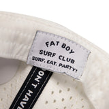 FBSC Performance Hat - White Fat Boy Surf Club