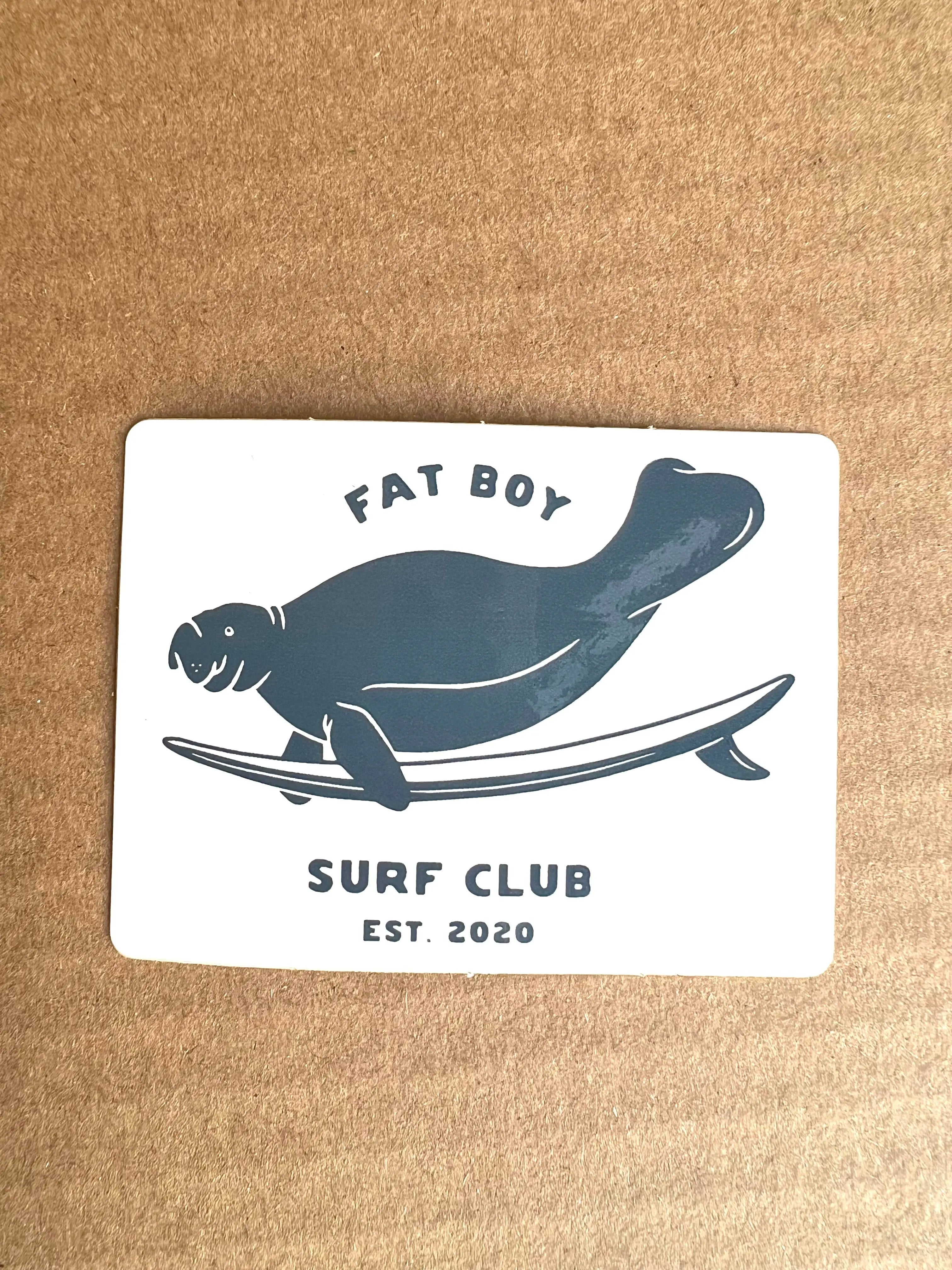 FBSC Sticker Pack Fat Boy Surf Club