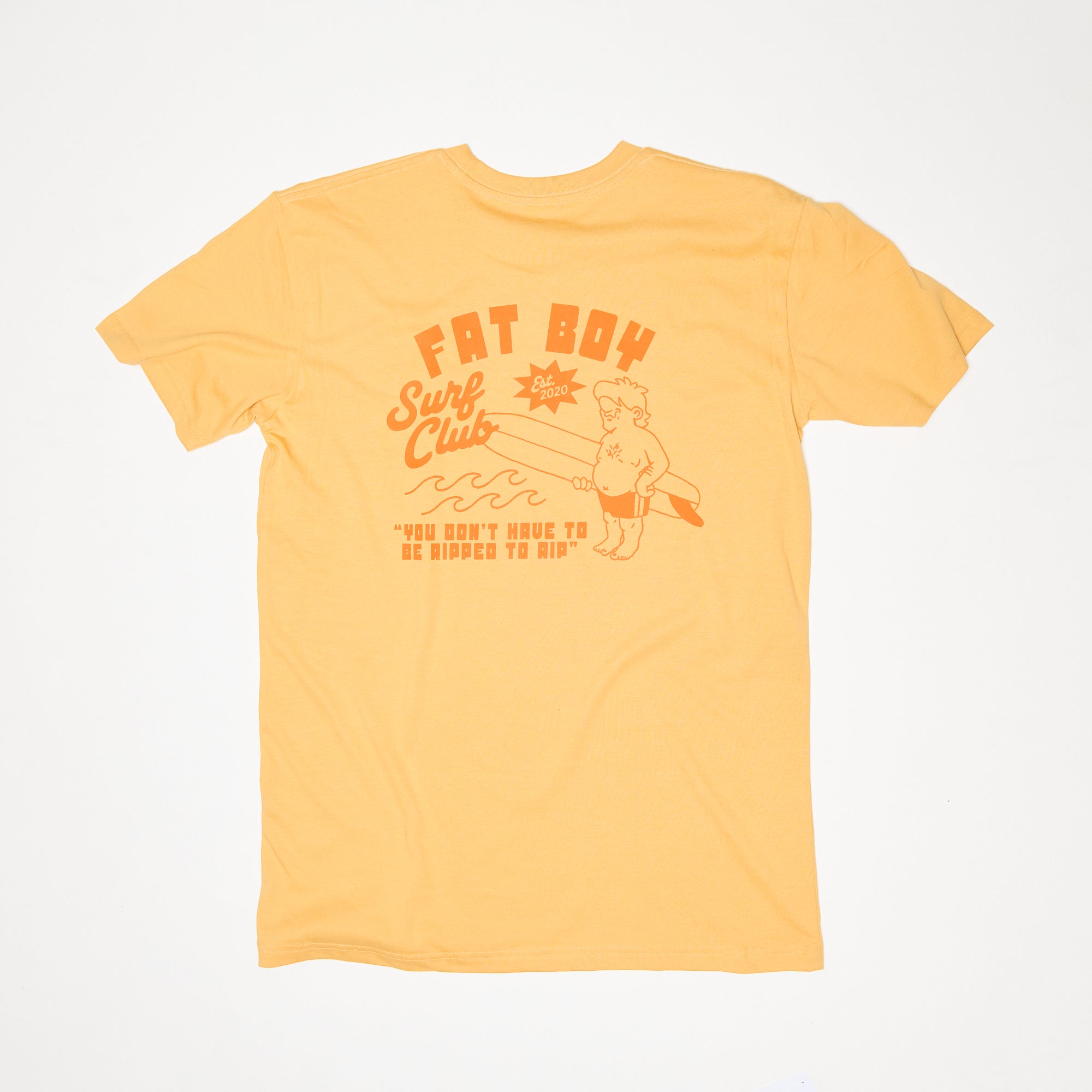 Ripped 2 Rip Tee - Mustard