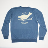 Duck Dive Crewneck Sweatshirt - Slate Blue