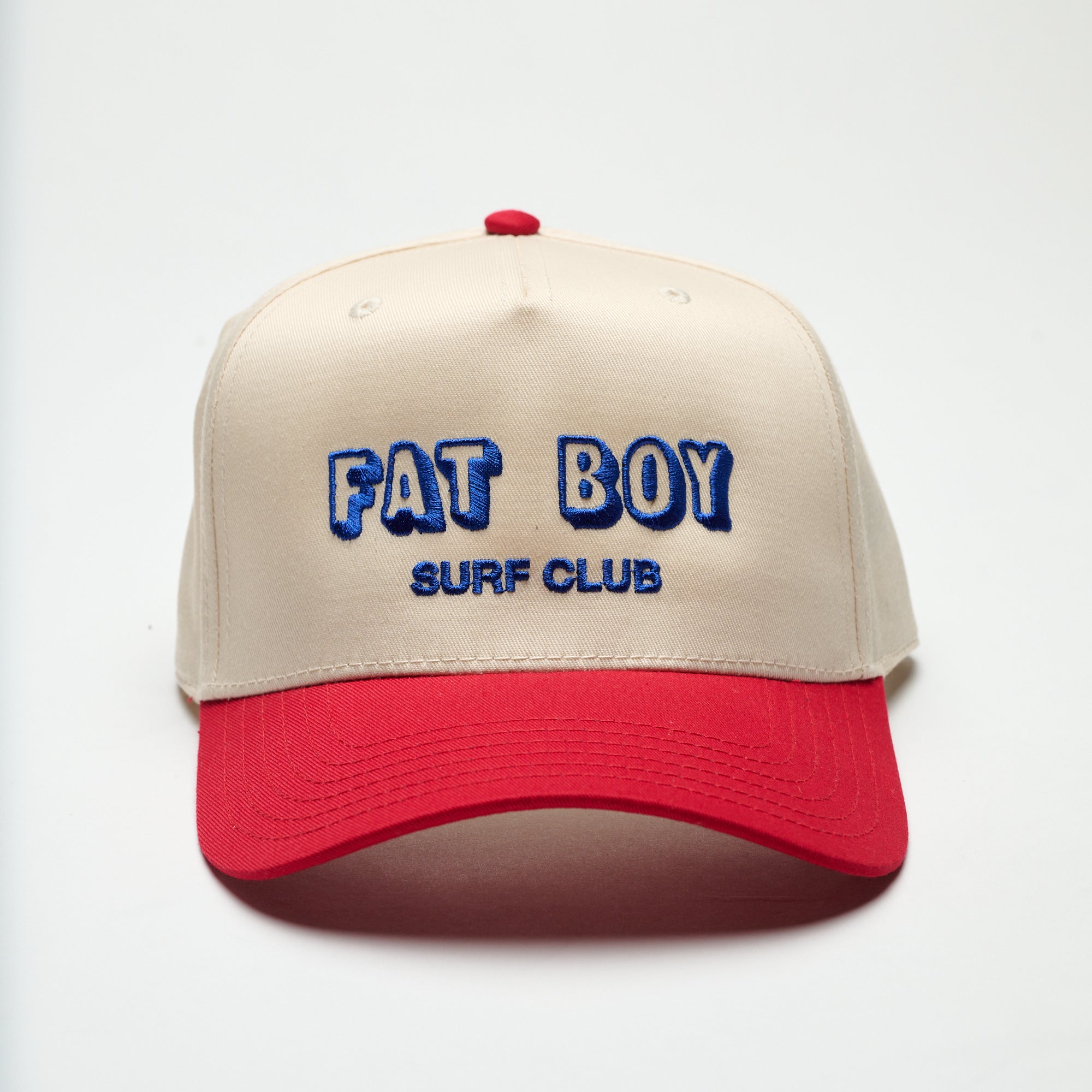 FBSC Coastal Canvas Hat - Red & Blue