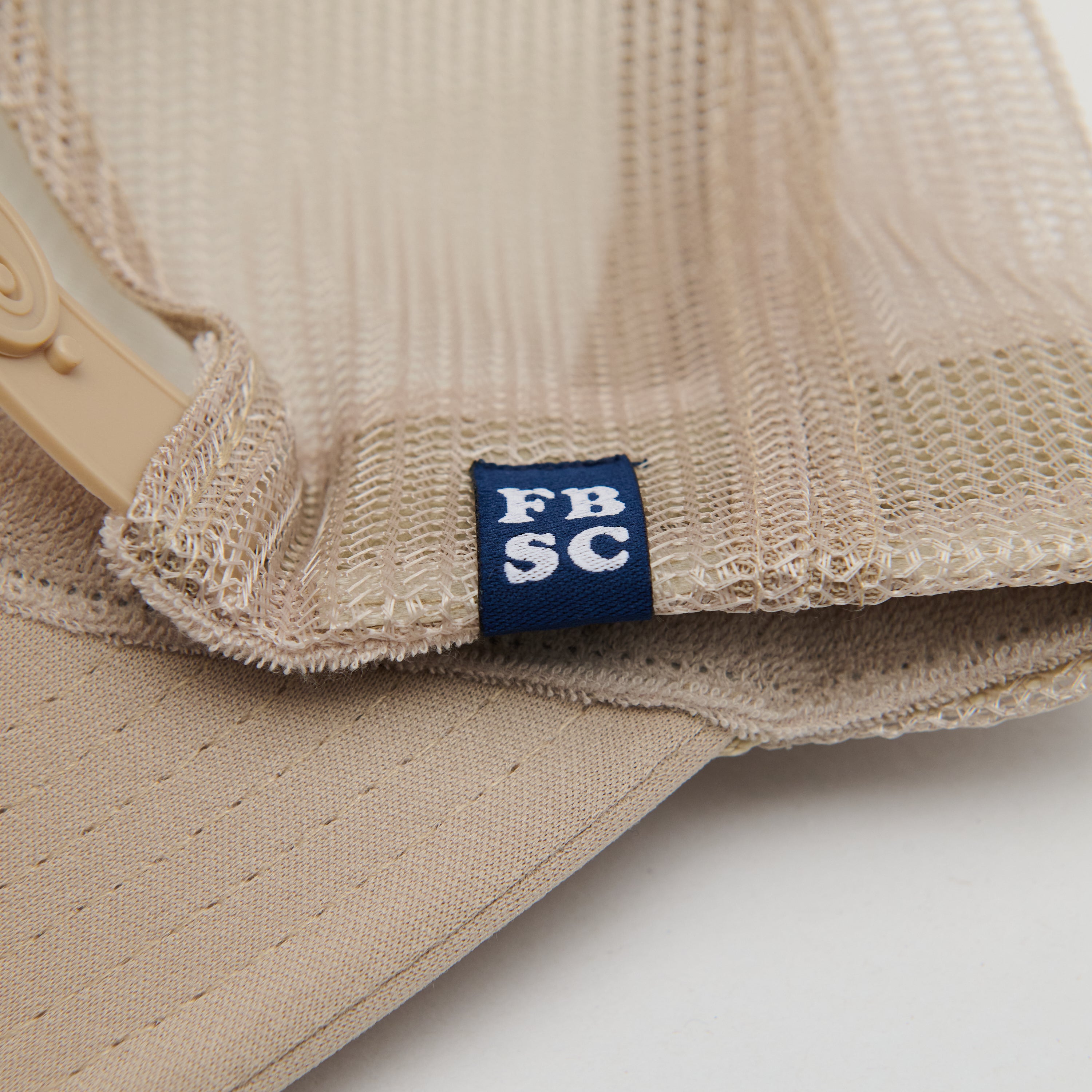 Old School FBSC Foam Trucker Hat - Khaki