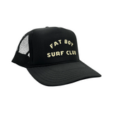 Fat Boy Surf Club Foam Trucker - Black Fat Boy Surf Club