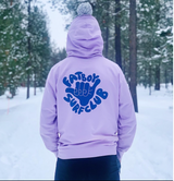 High Times Hoodie - Lavender Fat Boy Surf Club