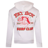 Hot N Tasty Hoodie - White Fat Boy Surf Club