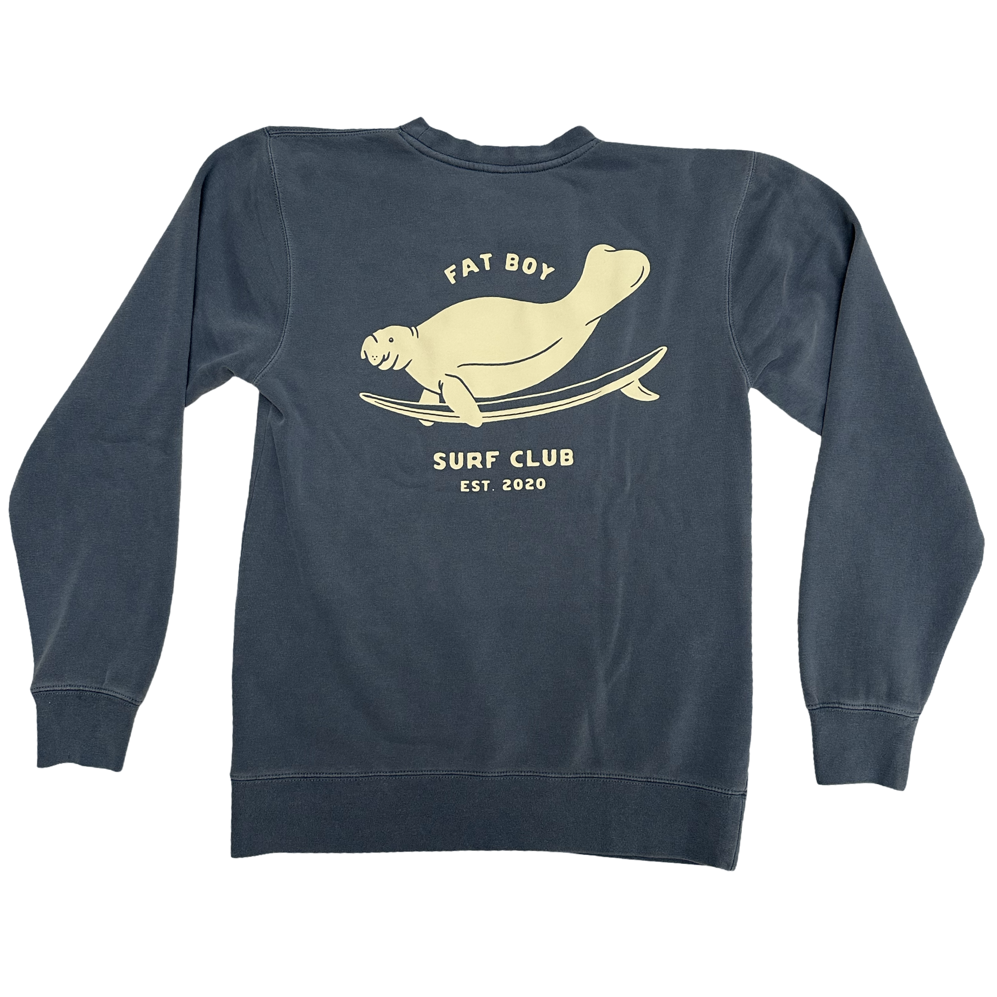 Duck Dive Crewneck Sweatshirt - Slate Blue