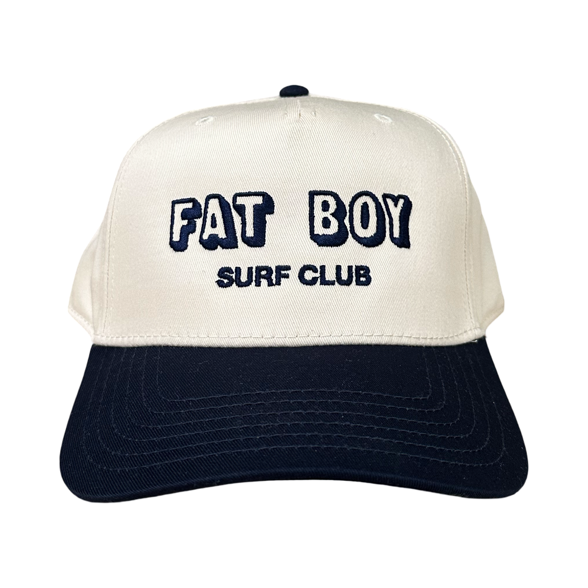 FBSC Coastal Canvas Hat - Navy & Natural