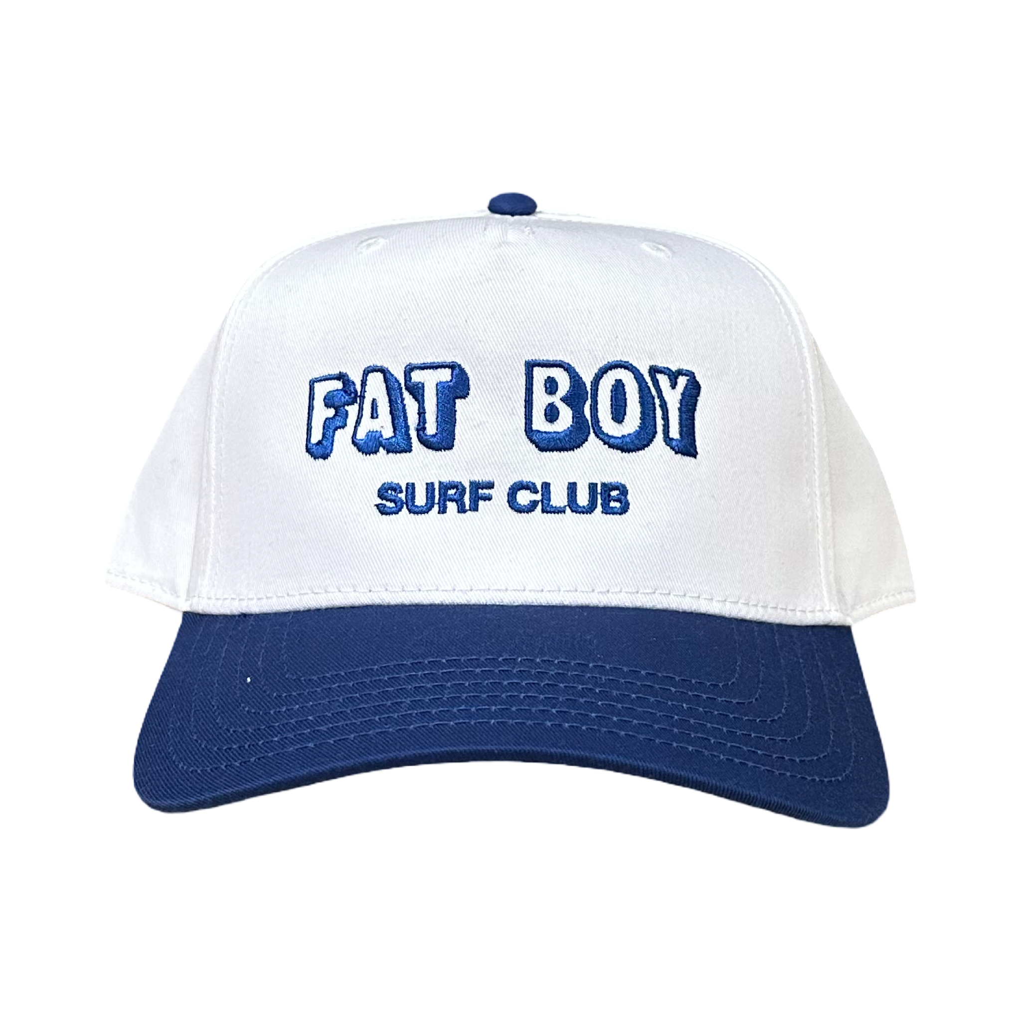 FBSC Coastal Canvas Hat - Royal & White