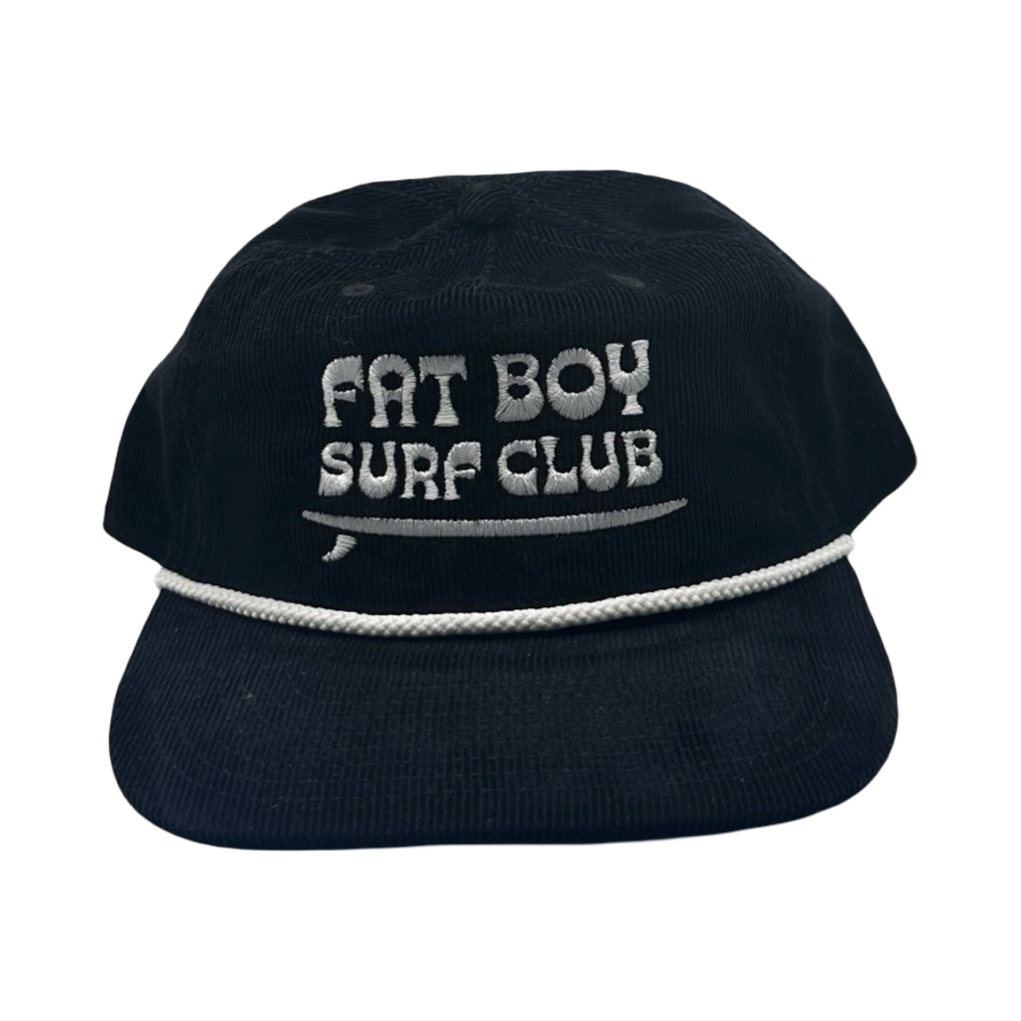 Anchor Line Cord Rope Hat - Black