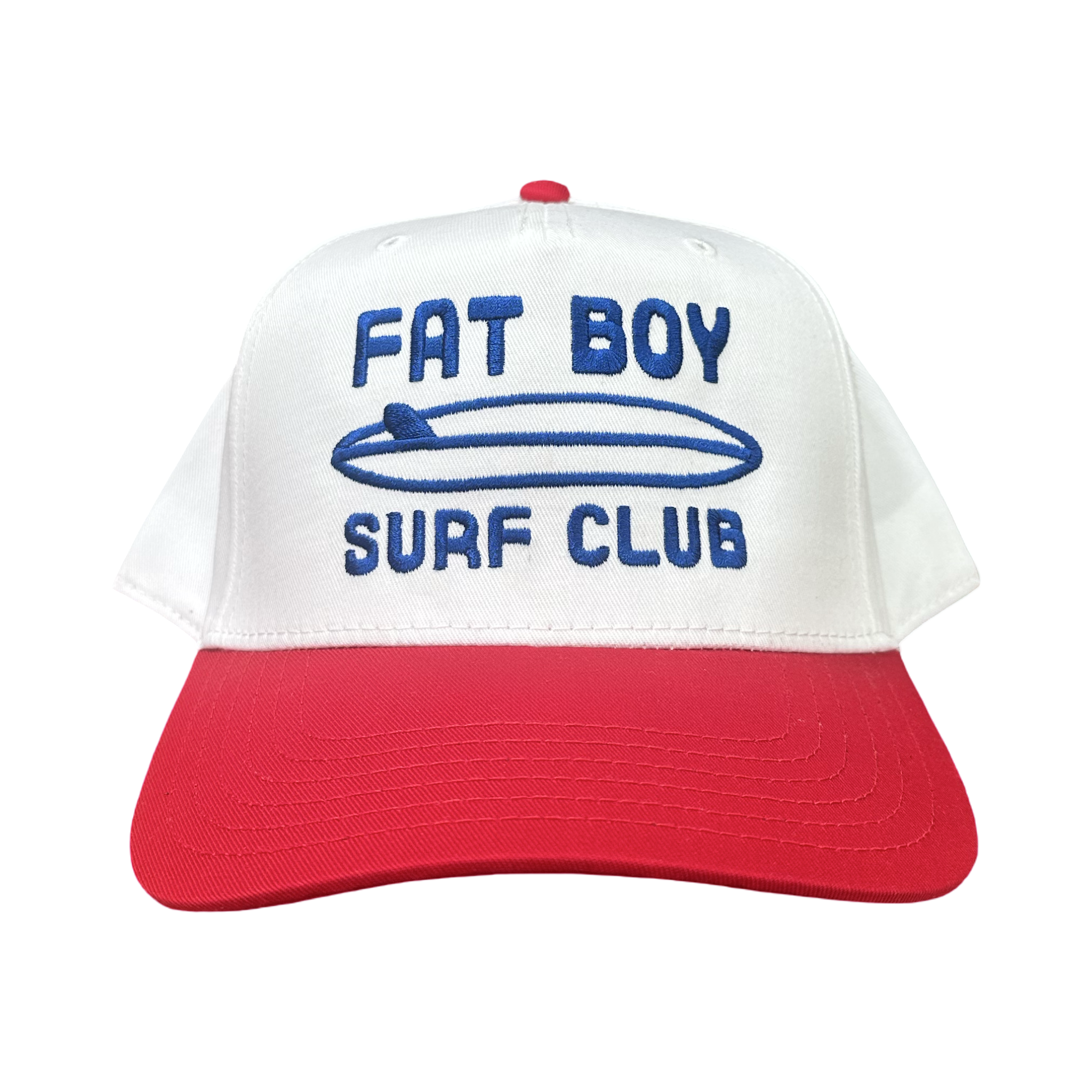 The Nose Rider Embroidered Hat - Red White & Blue