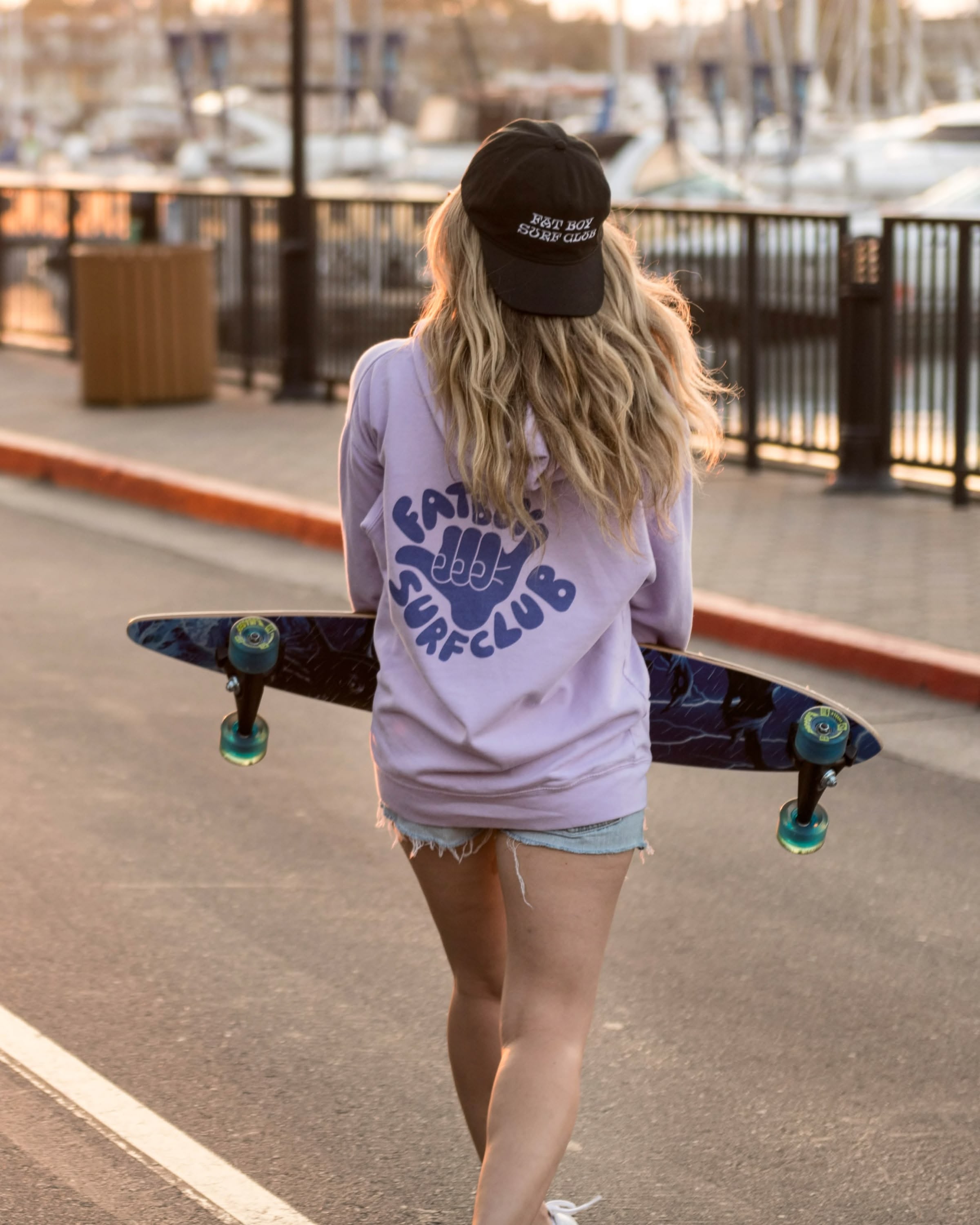 High Times Hoodie - Lavender