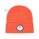 Salmon Circular Ribbed Beanie Fat Boy Surf Club